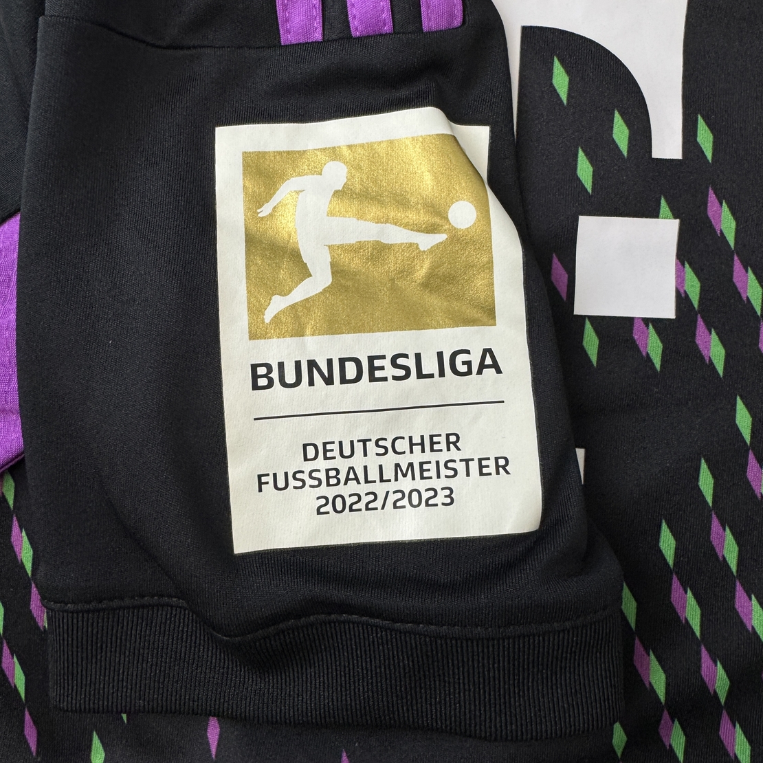 Футболна тениска Adidas Bayern Munich 2023-24 Away Kane #9 размер S