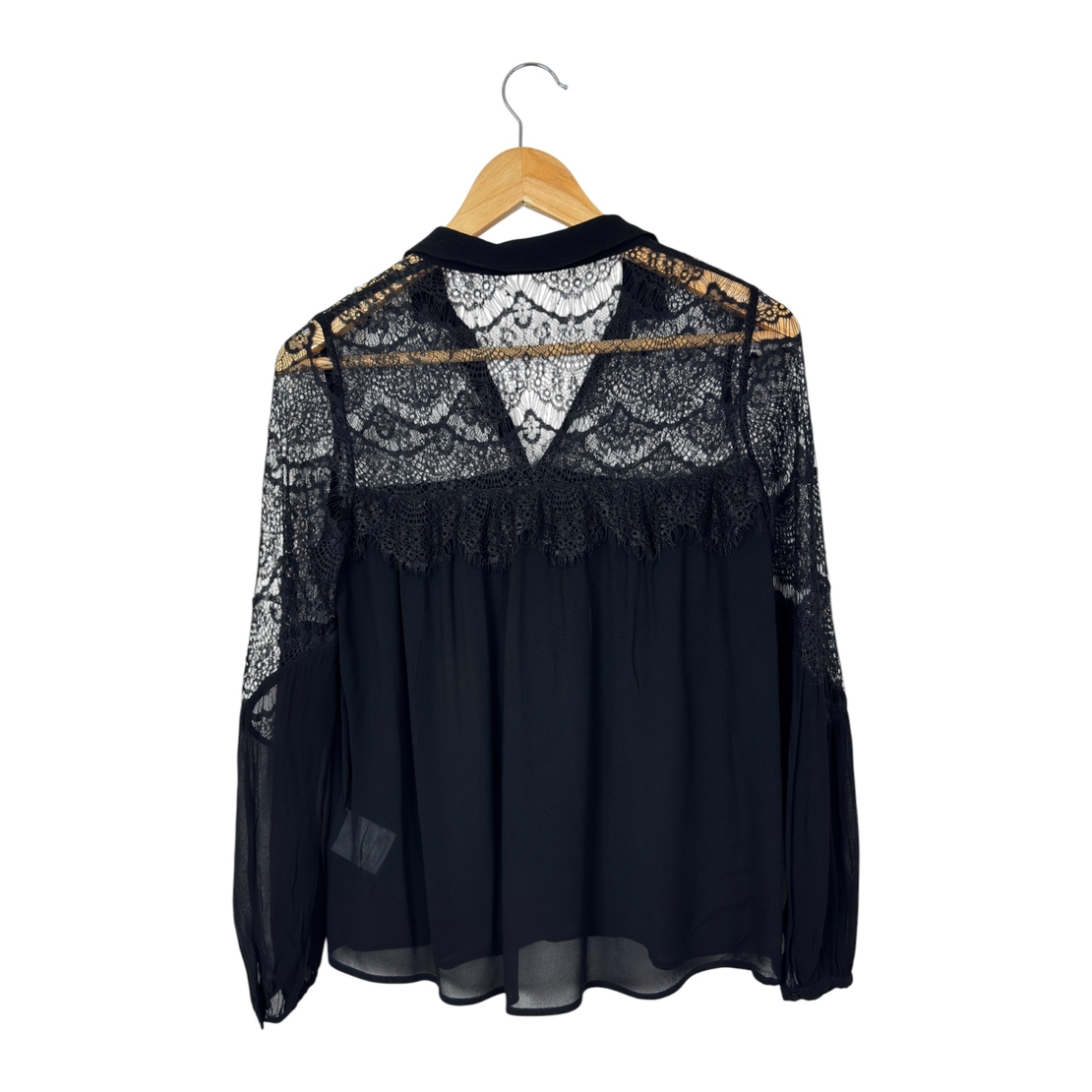 Munthe Блуза с дантелени детайли (38)