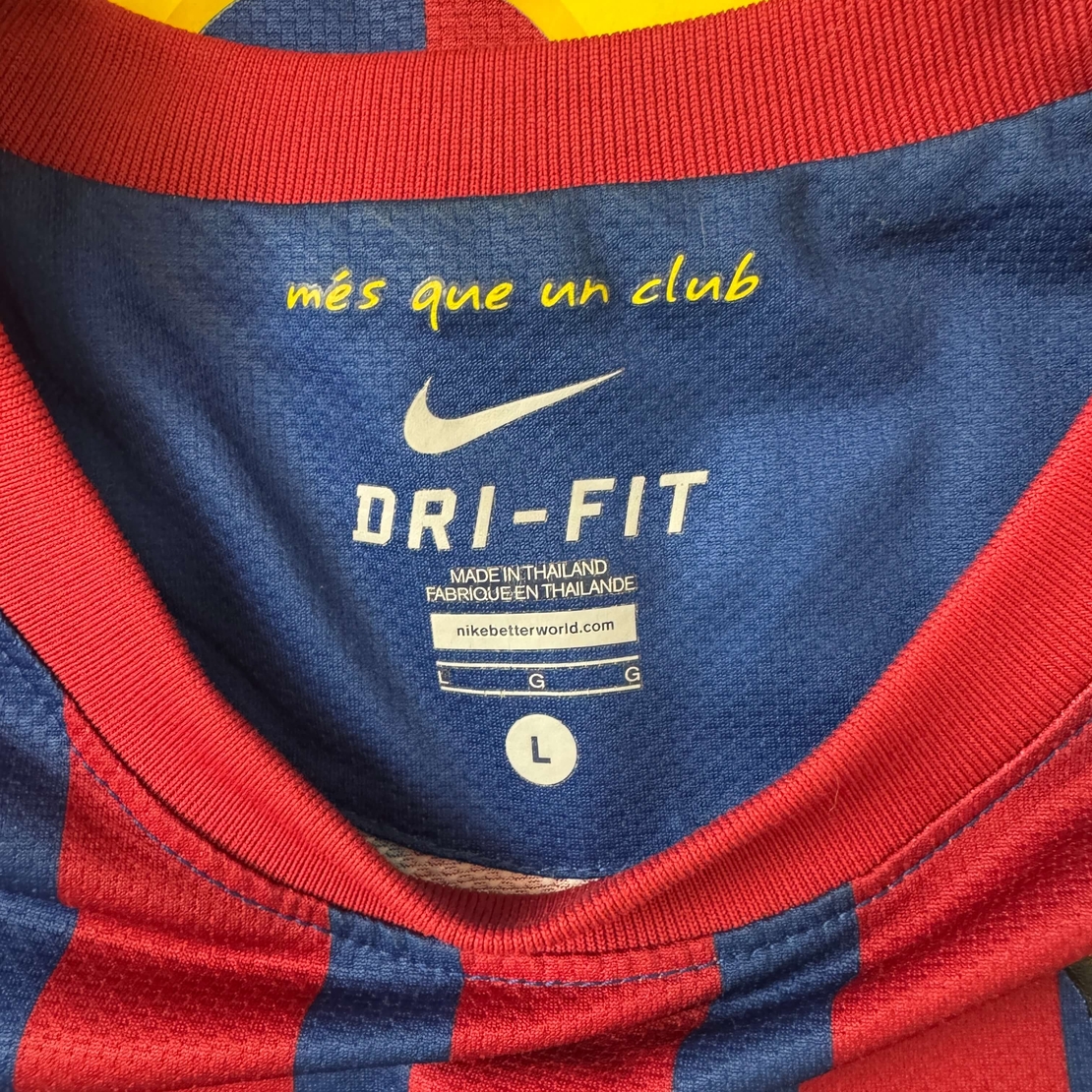 NIke 2011-12 Barcelona Home Shirt Messi #10 (L)
