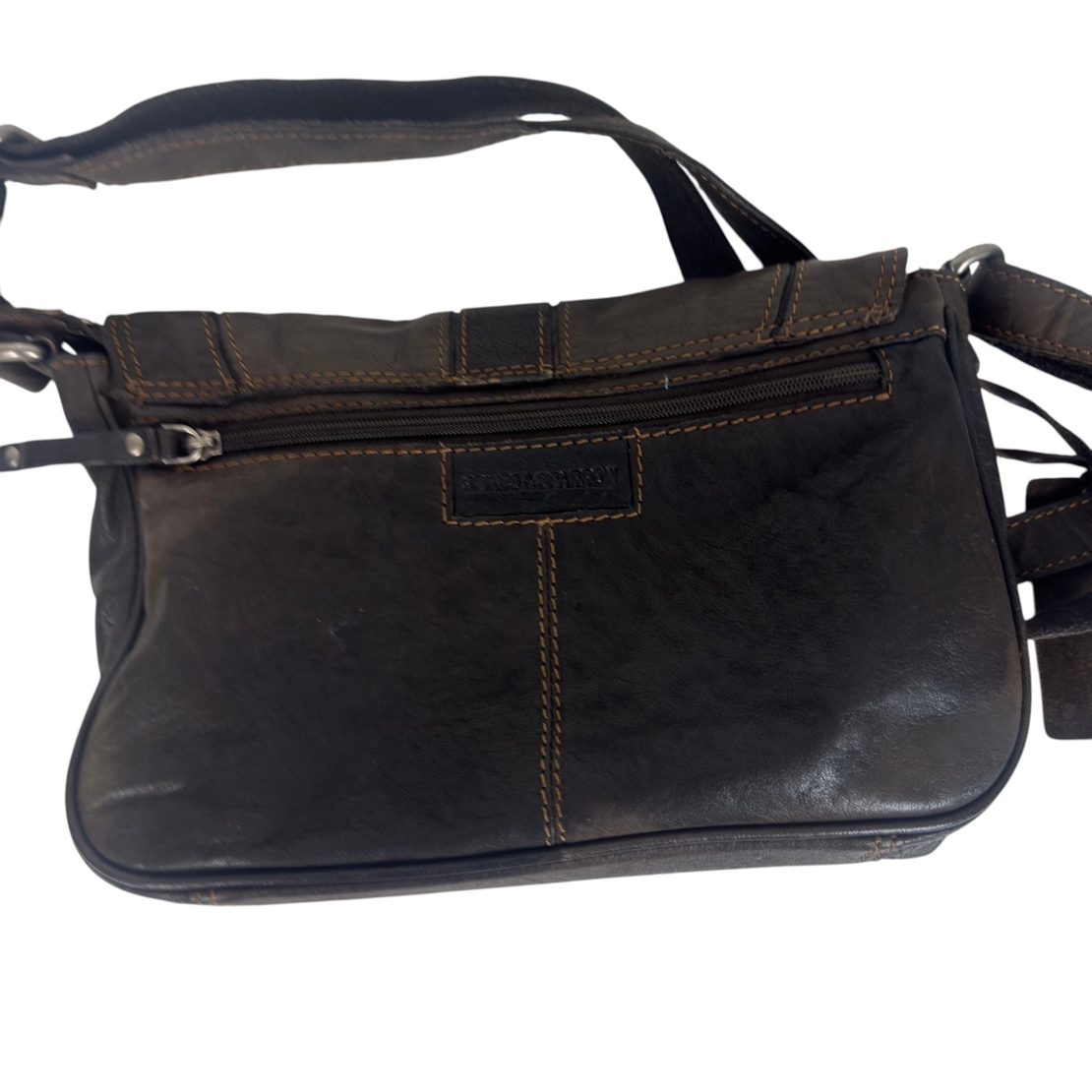 Spikes & Sparrows Crossbody кожена чанта