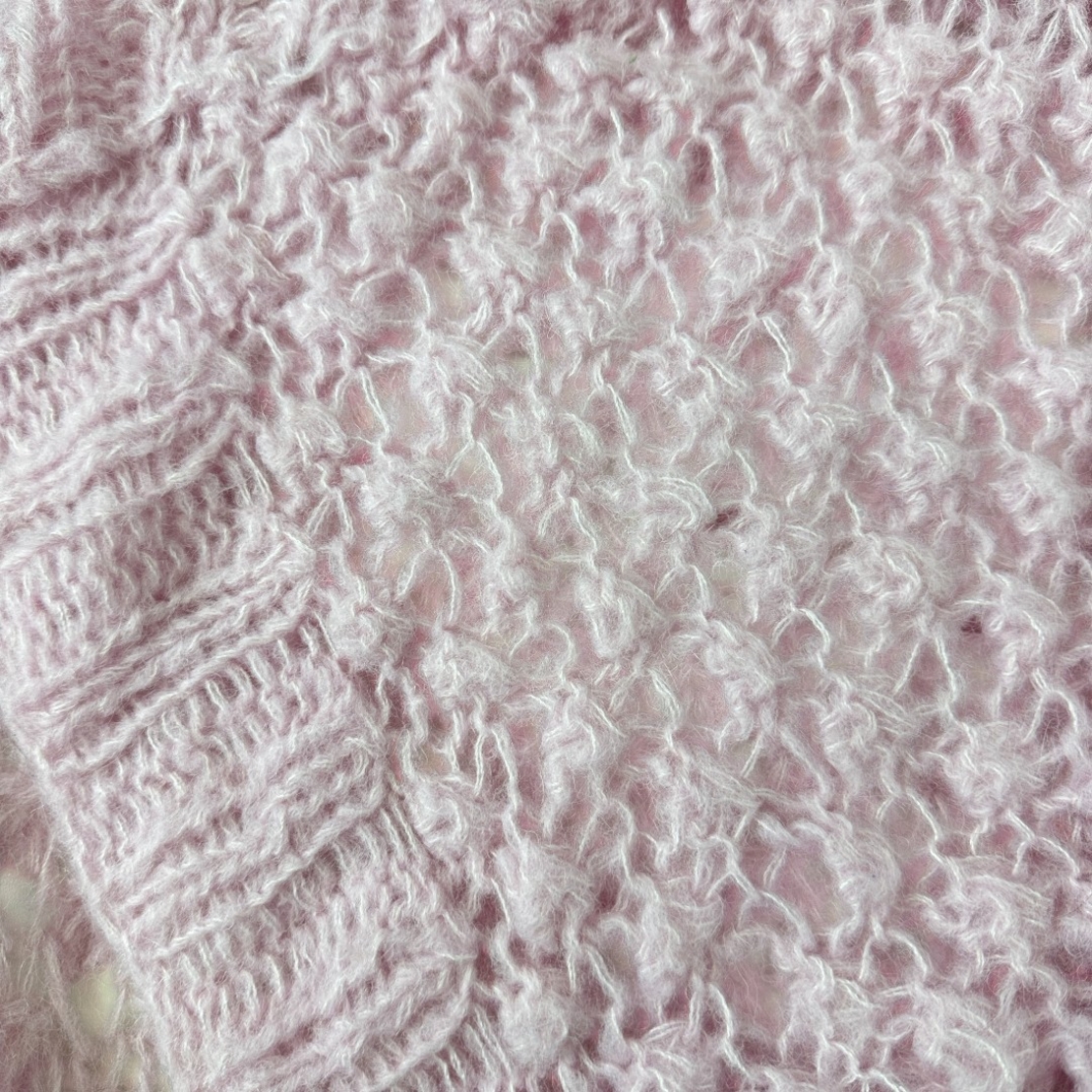 No brand ръчно плетена жилетка (OS)