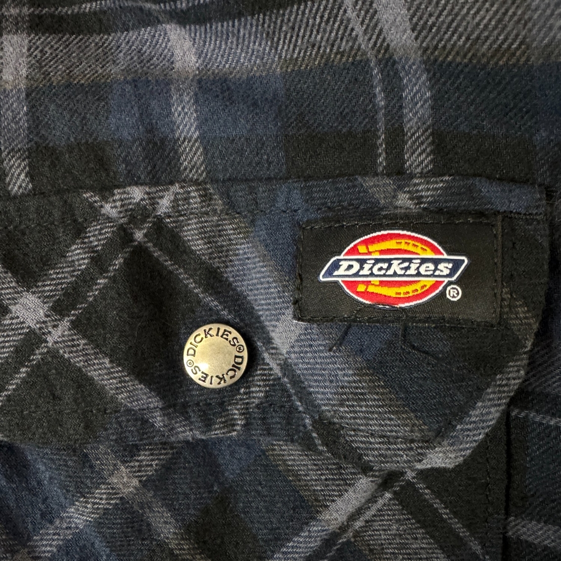 Dickies Sherpa Lined Flannel Shirt Jacket (XL)