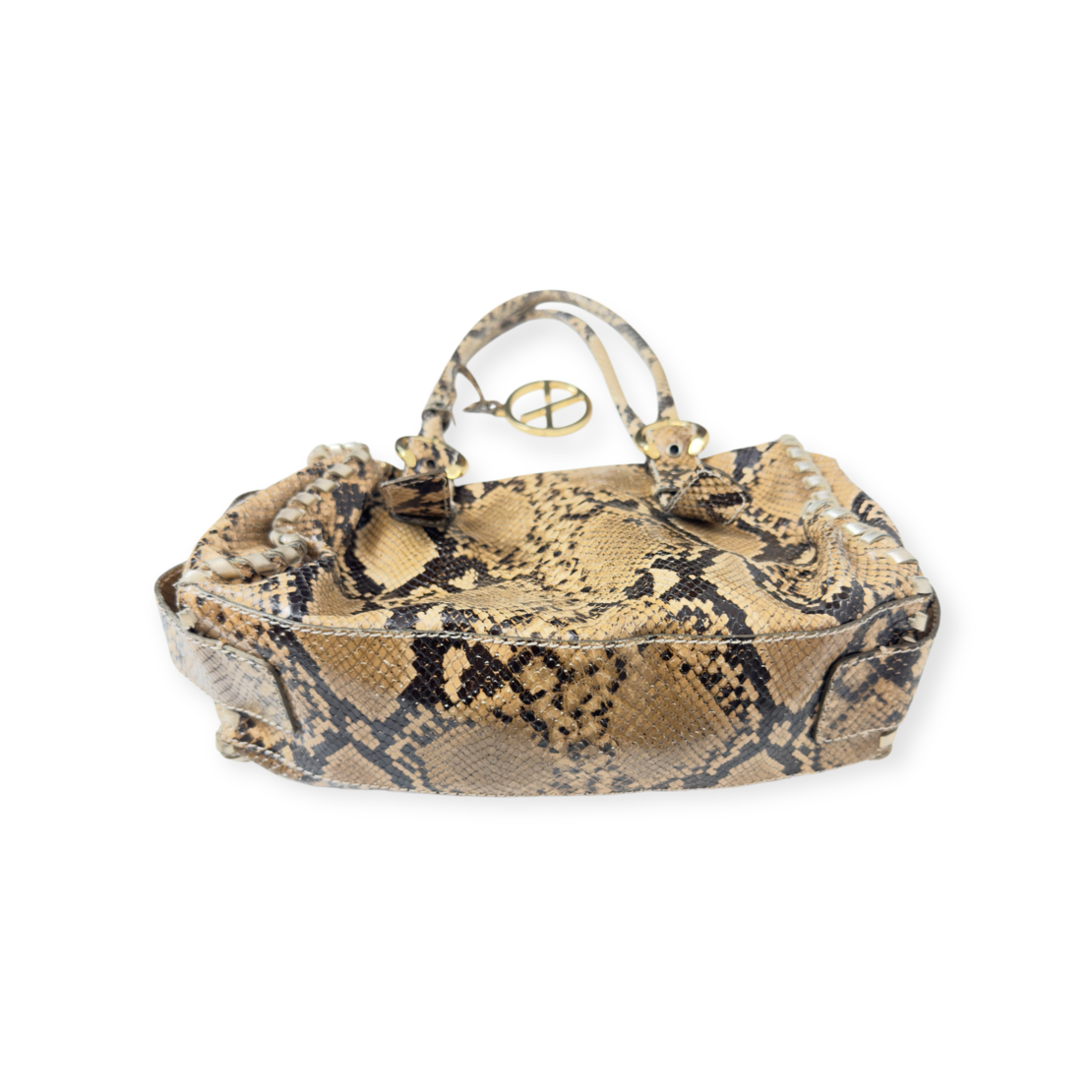 Francesco Biasia Snake Leather Bag