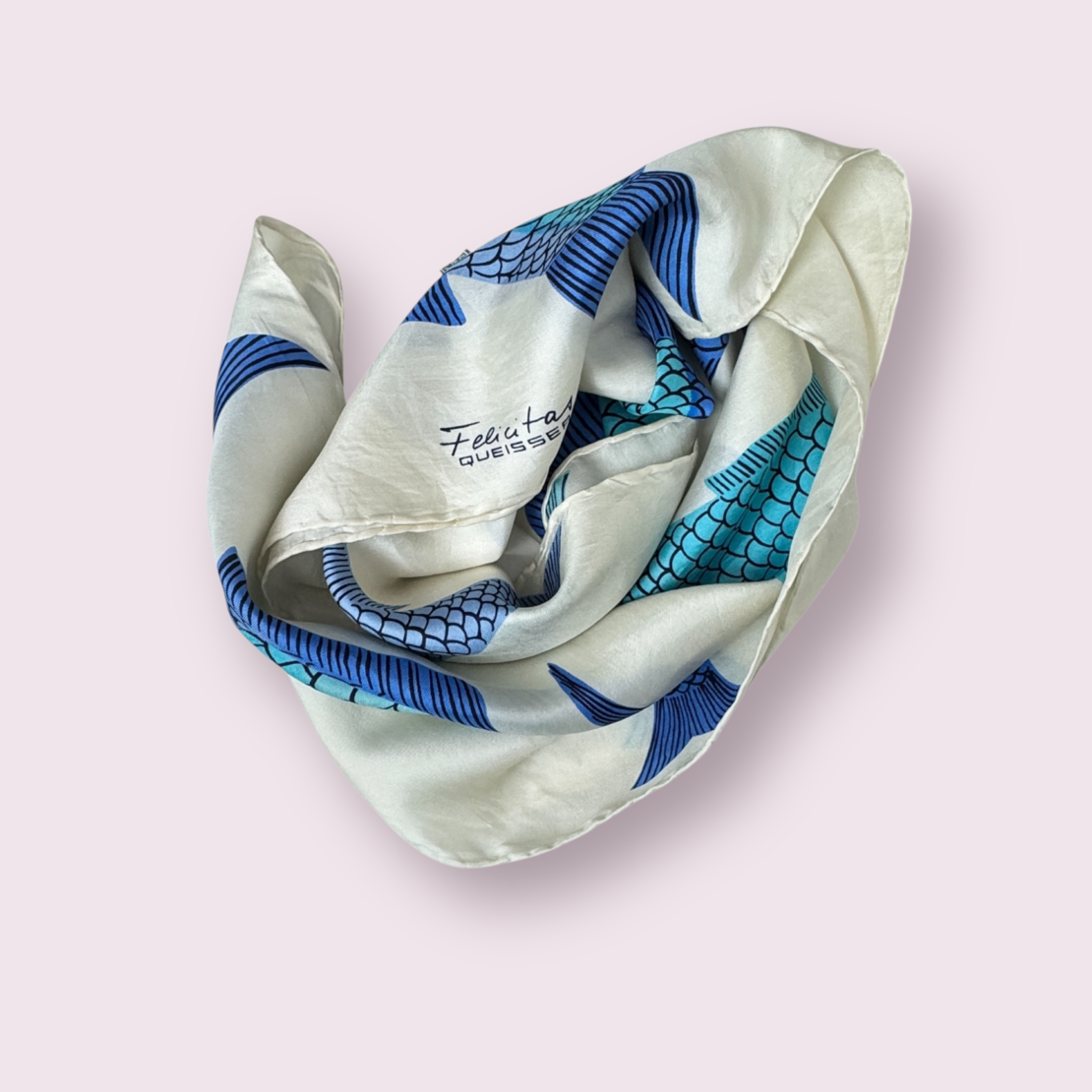 Felicitas Queisser Silk Print Scarf 76x76