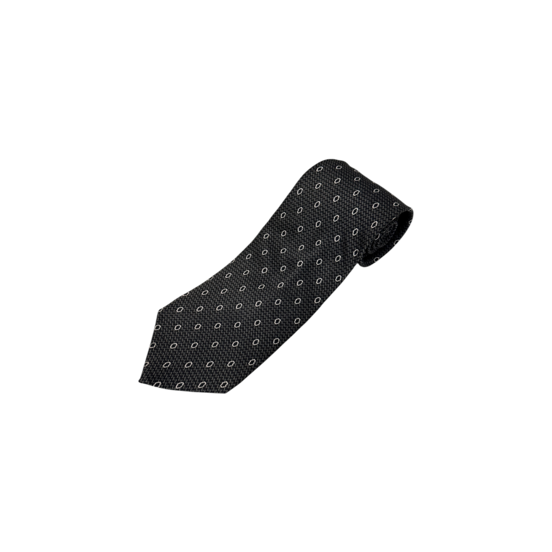 Vintage Giorgio Armani Monogram копринена вратовръзка 56''
