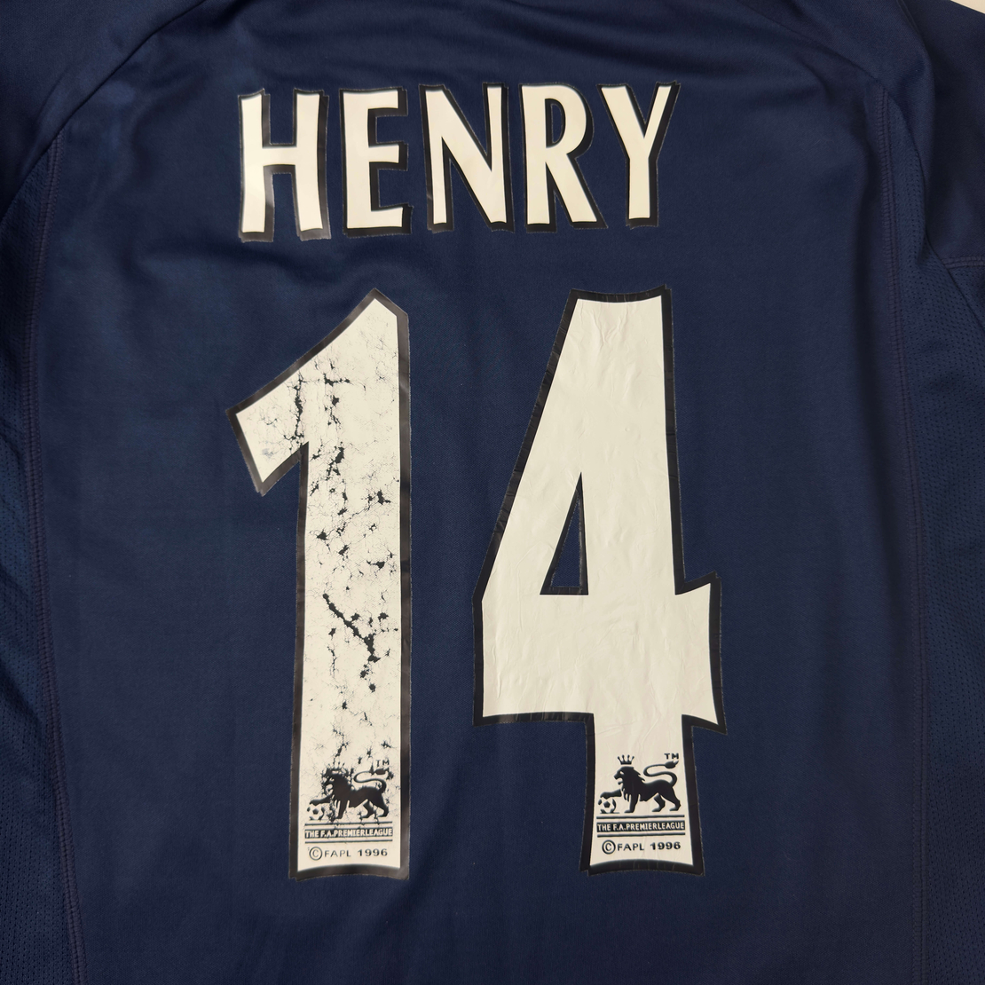 Nike Arsenal #14 Thierry Henry Third Football Shirt 2000/2001/2002 (L)