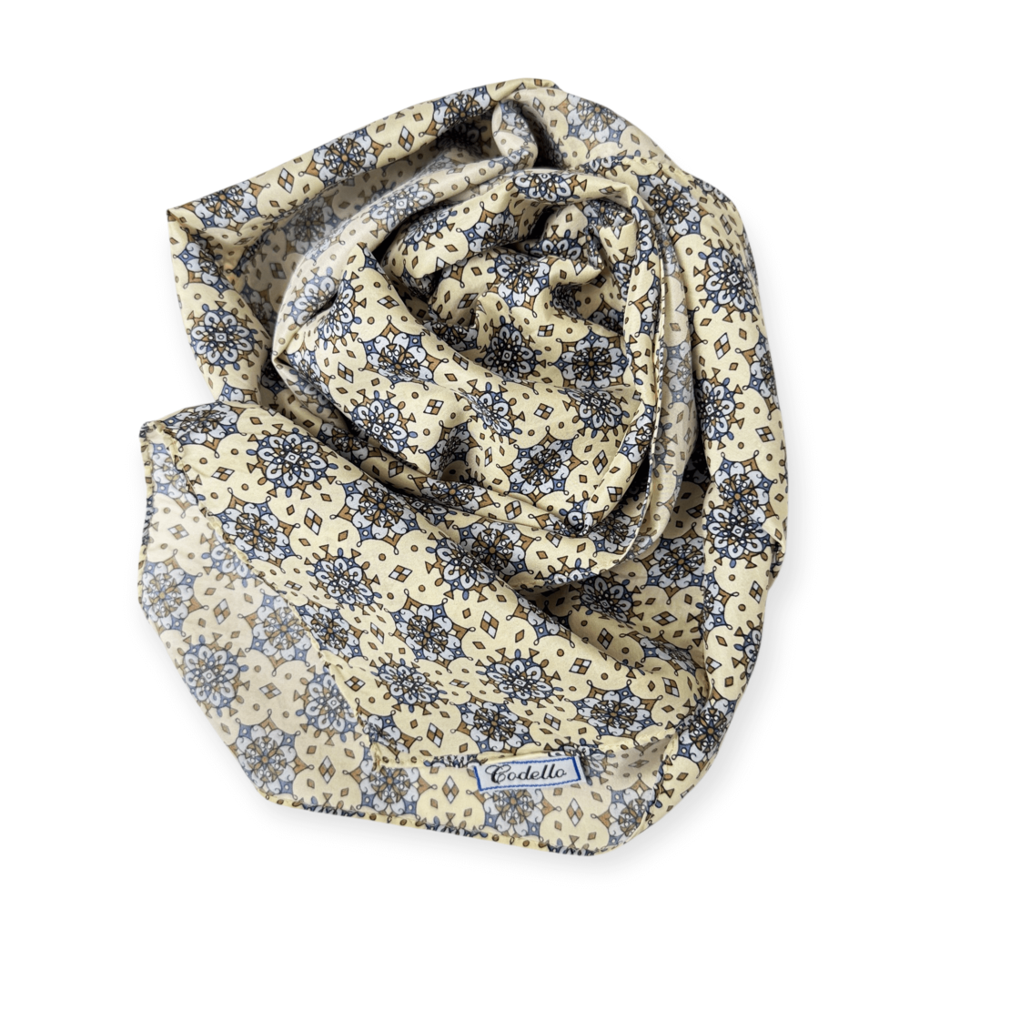 Codello Silk Print Scarf 25x138