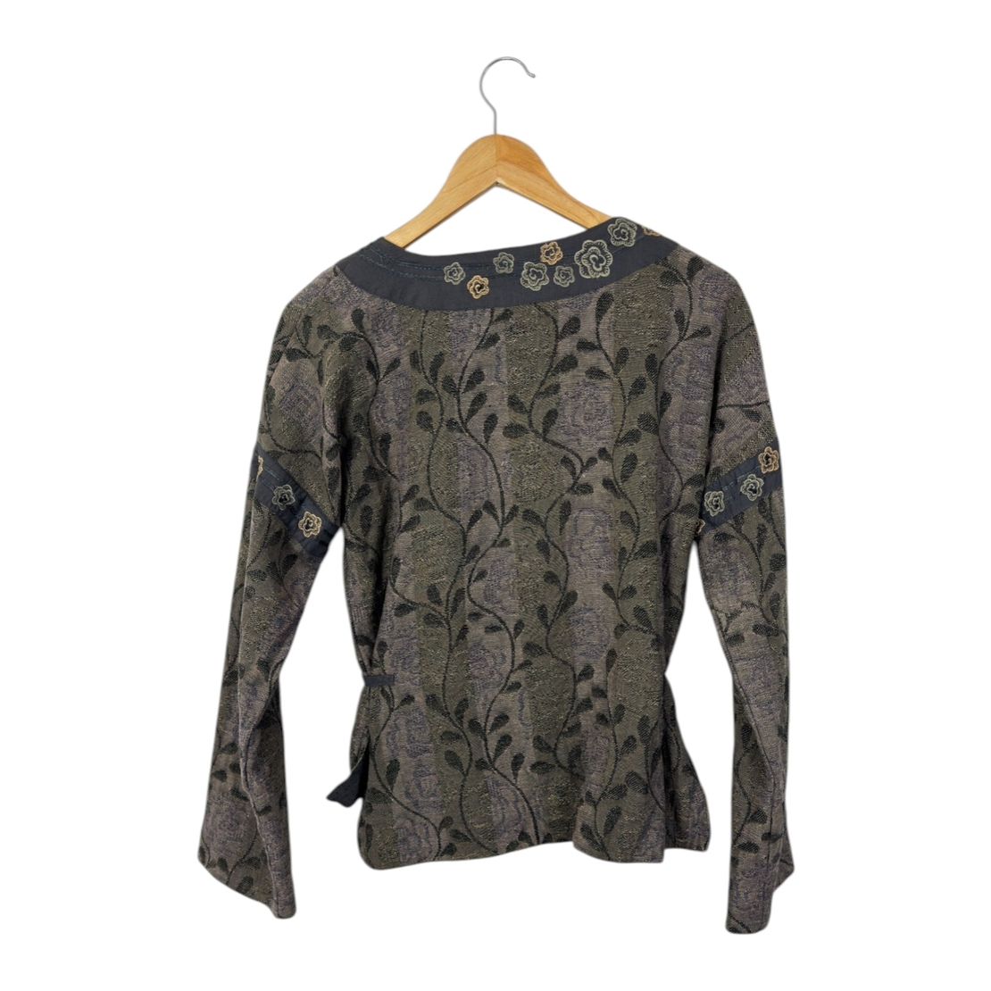 Gudrun Sjöden Cotton Floral Embroidered Jacket (M)