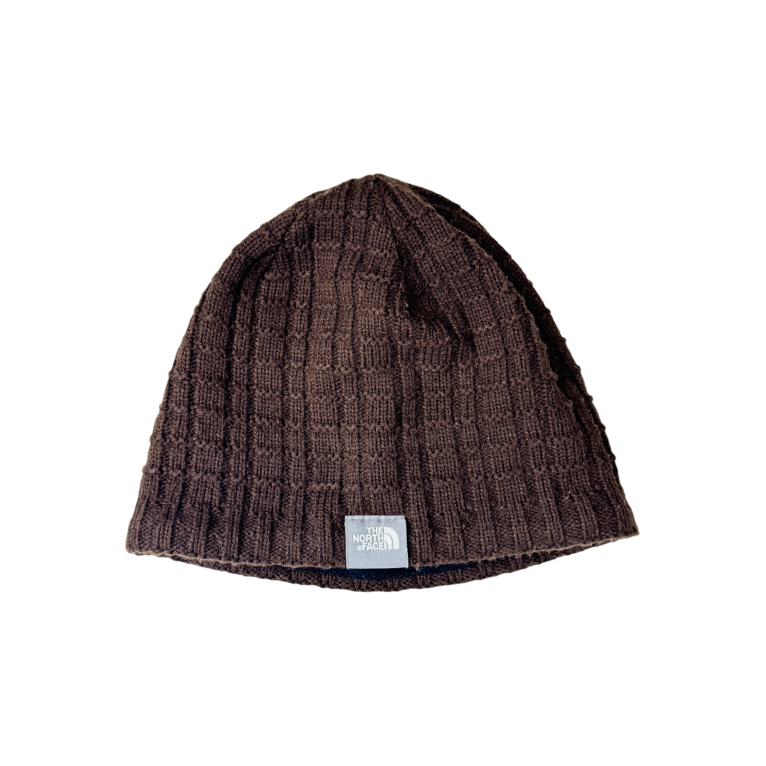 The North Face logo beanie