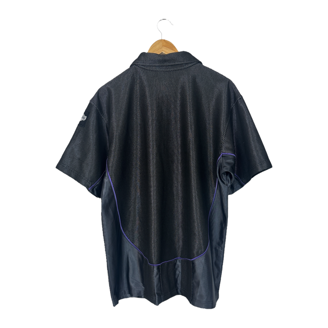 Adidas Team 1/4 Zip Shirt La Lakers Basketball Shiny (S)