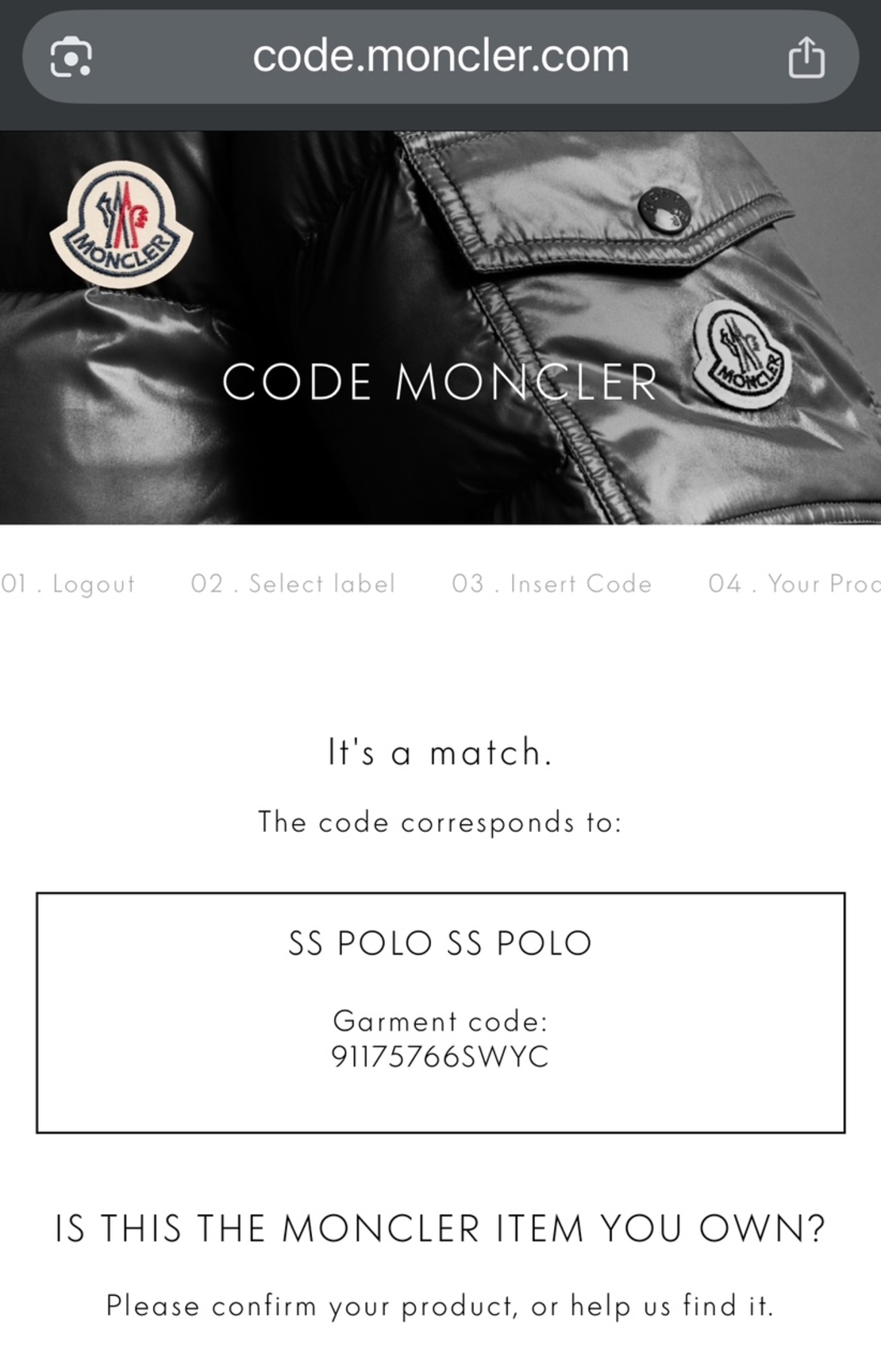 Moncler women chest logo-patch detail polo shirt (M)
