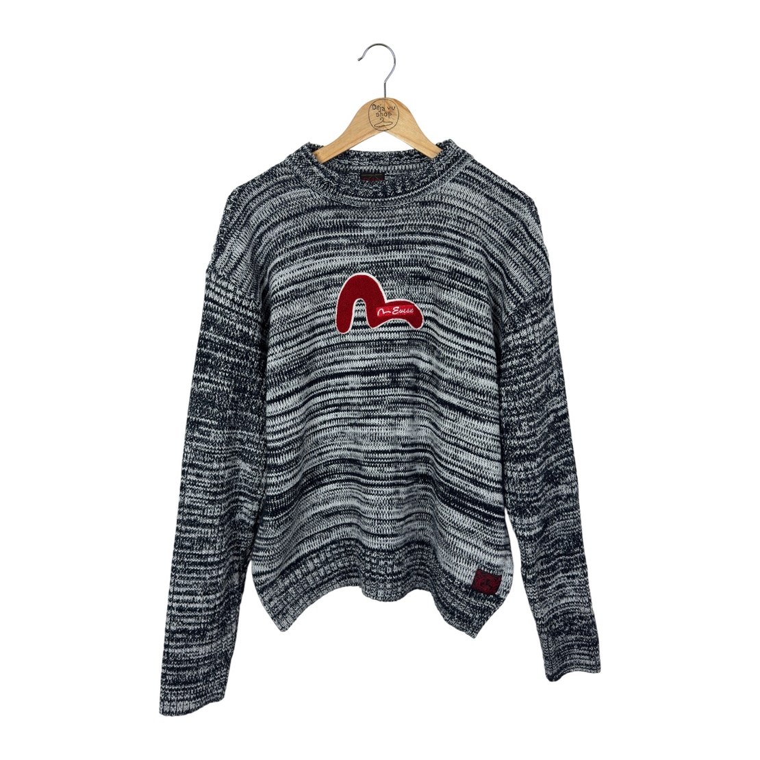 Evisu men's logo sweater (L)