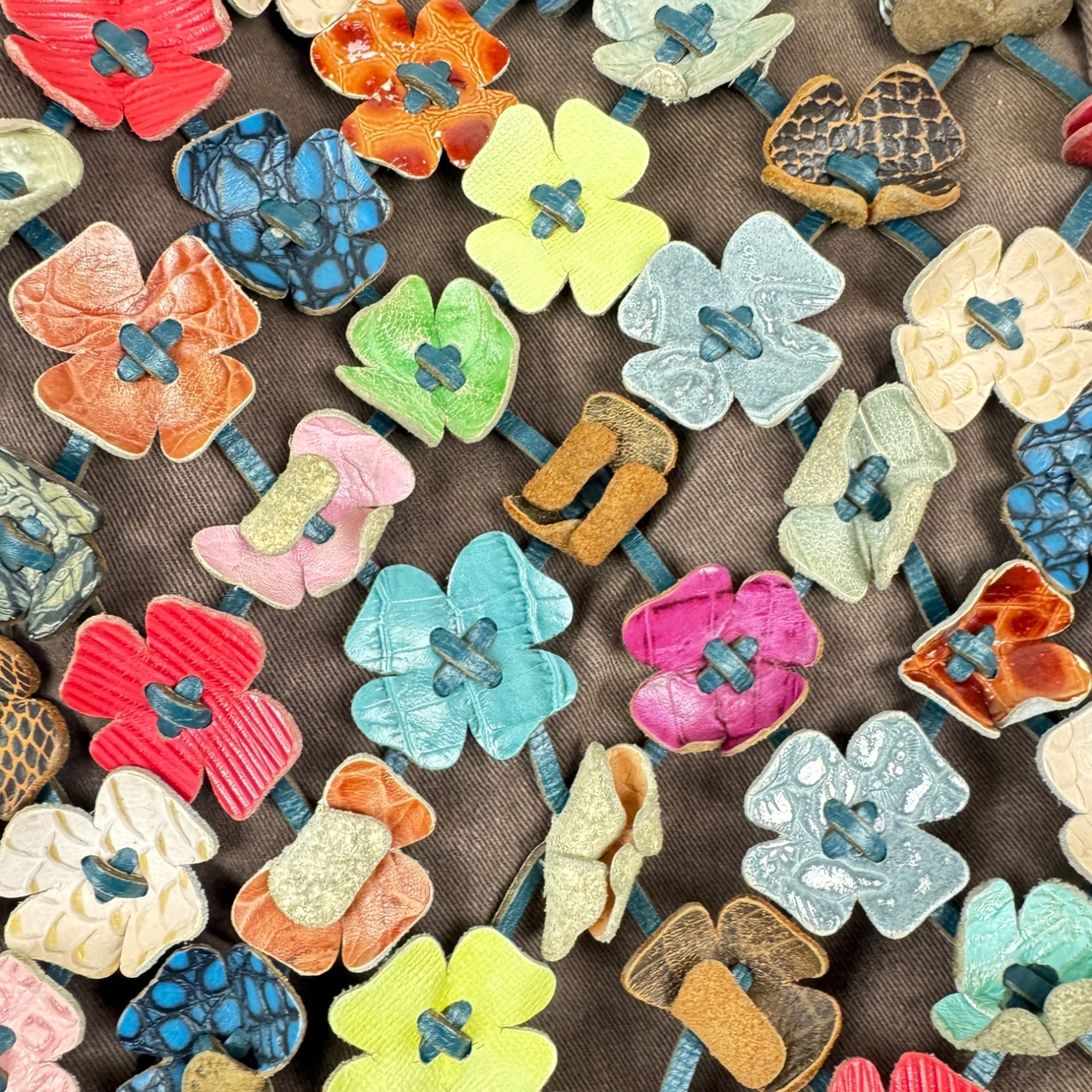 Octopus Style Abba ръчно изработена кожена чанта