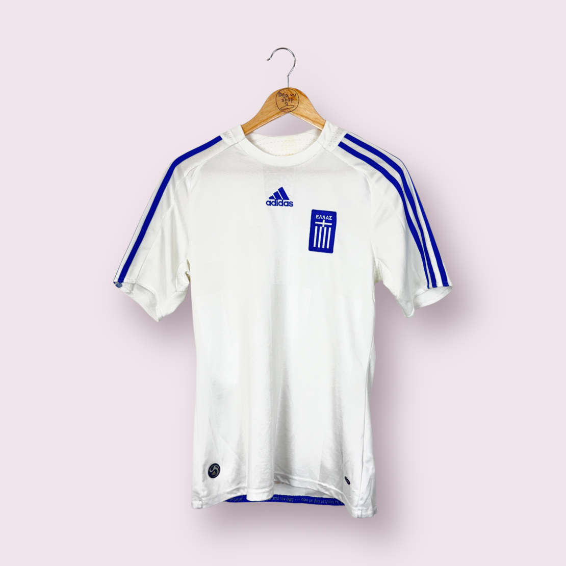 Adidas Greece 2008-2009 Away футболна тениска (S)