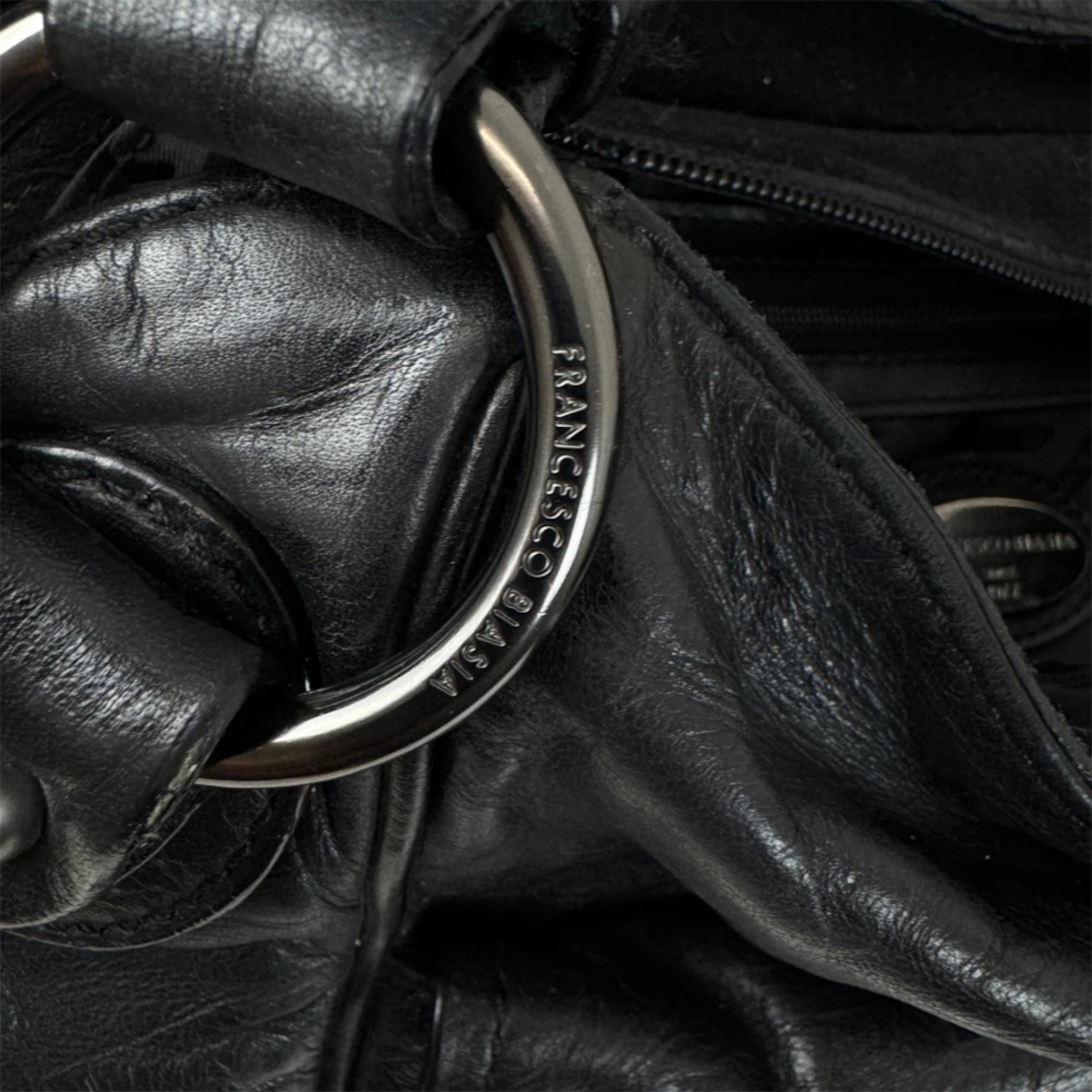 Vintage Francesco Biasia Leather Handbag
