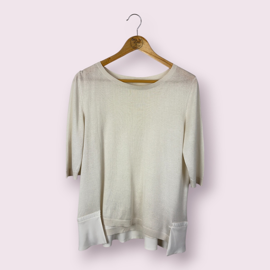 Schumacher silk peplum sweater (4)