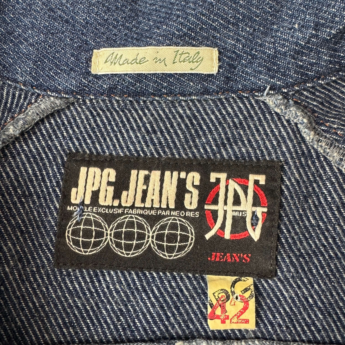 Vintage Jean Paul Gaultier JPG Jeans дамско дънково яке (IT42)