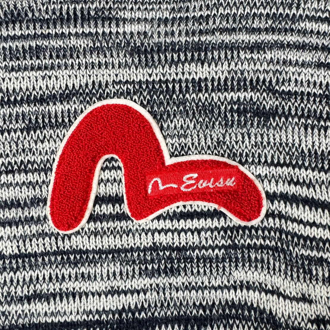 Evisu men's logo sweater (L)