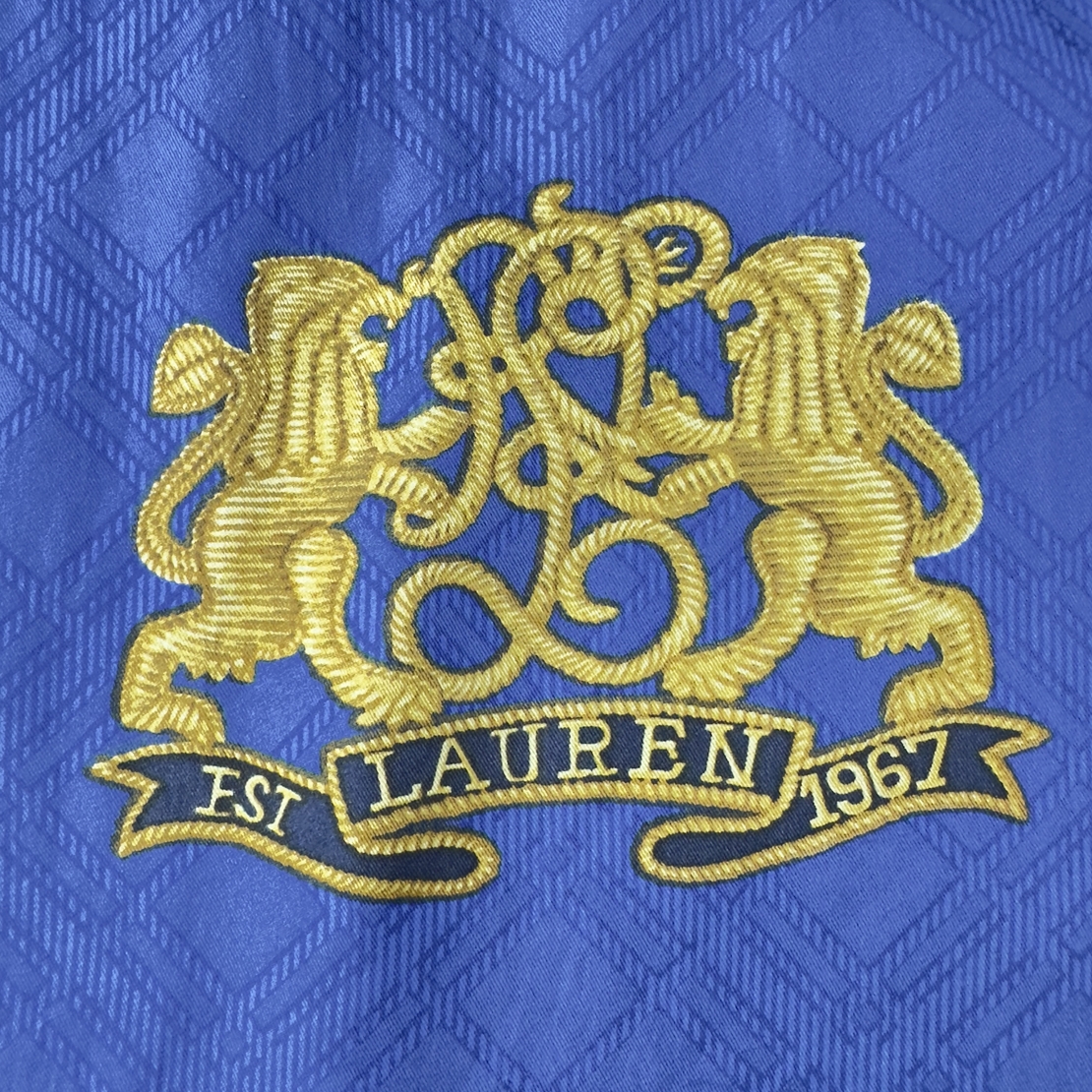 Lauren Ralph Lauren копринен шал 31x134 cm