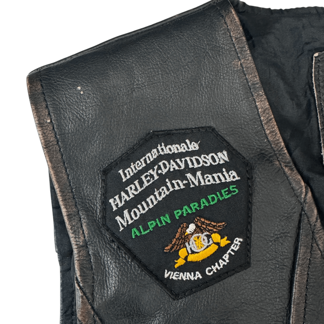 Akaso Leather Biker Vest (M)