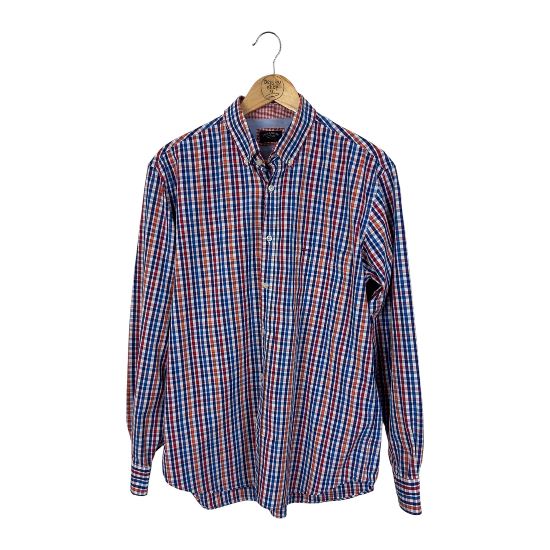 Paul & Shark Button-down мъжка карирана риза (42)