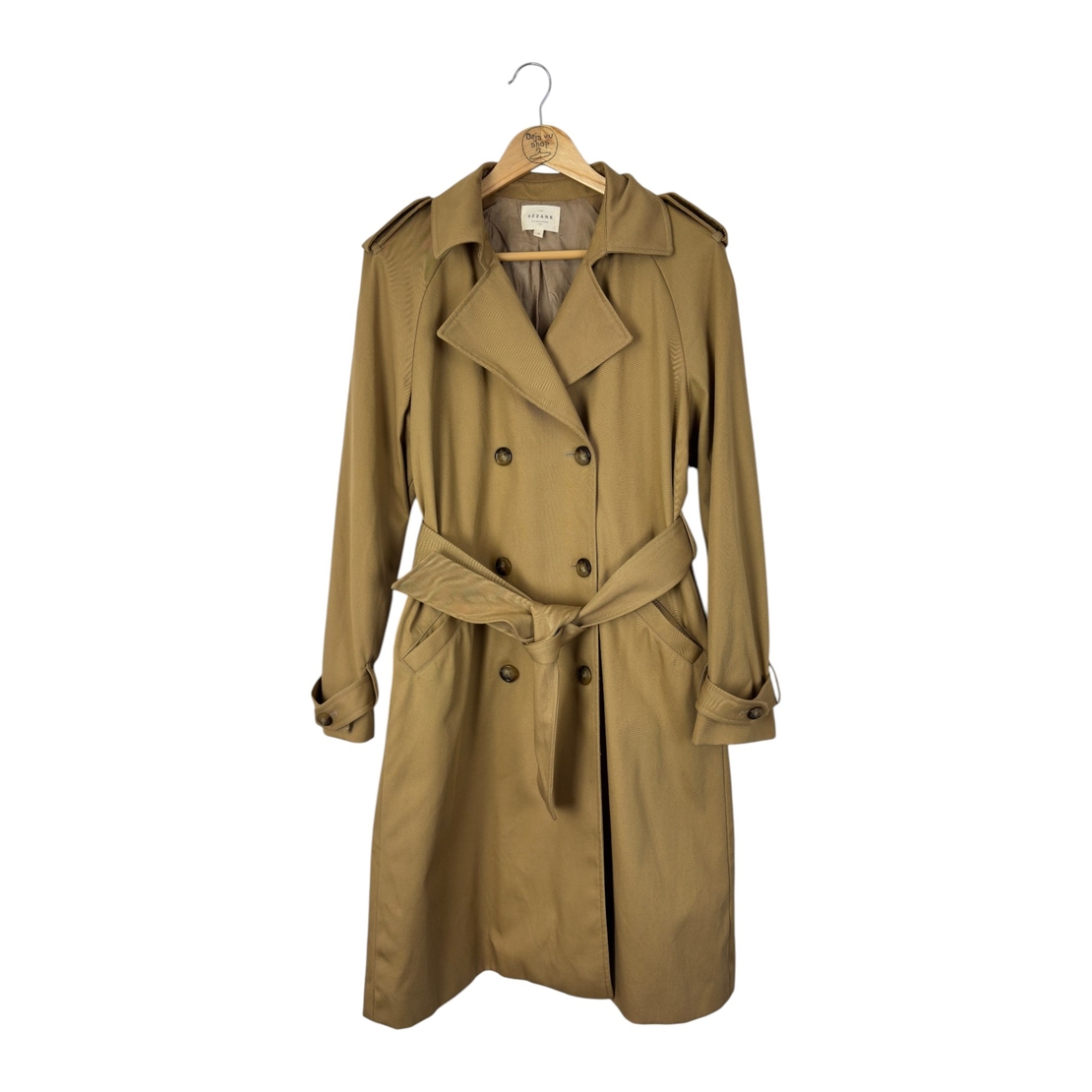Sézane Scott Trench Coat (38)
