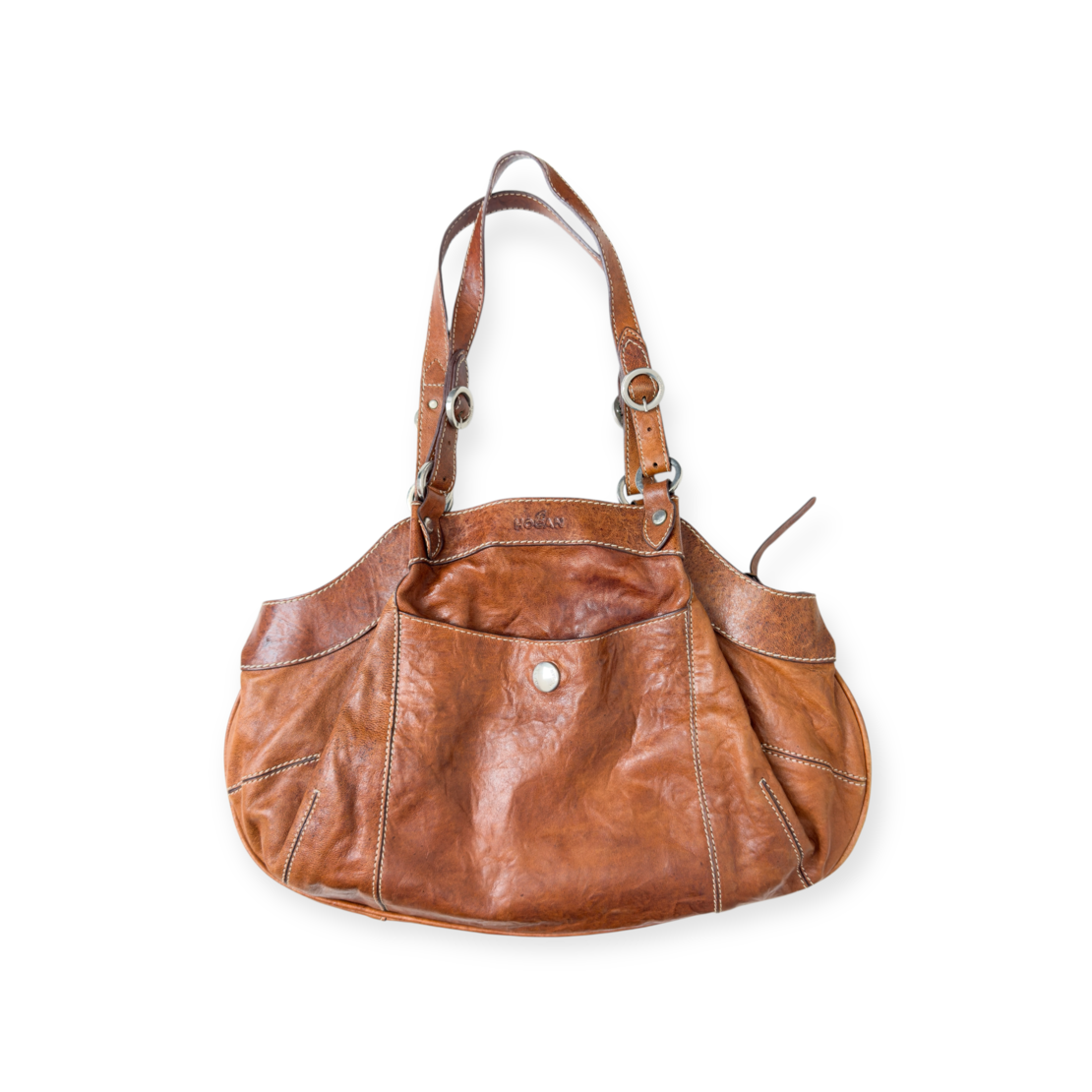 Hogan Leather Shoulder Bag