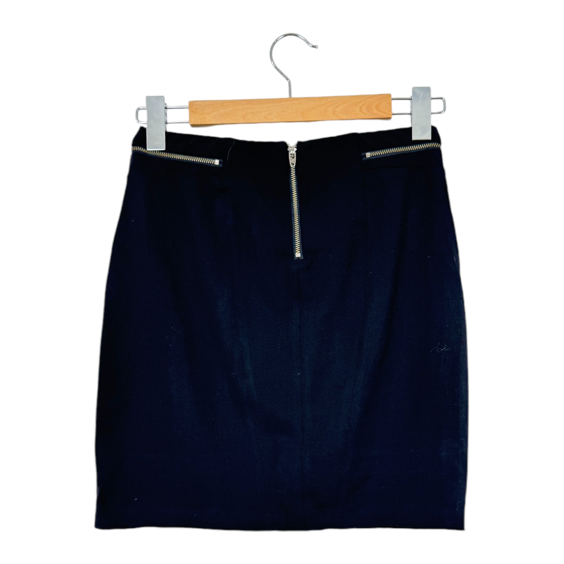 Helmut Lang вълнена мини пола (0/XS)