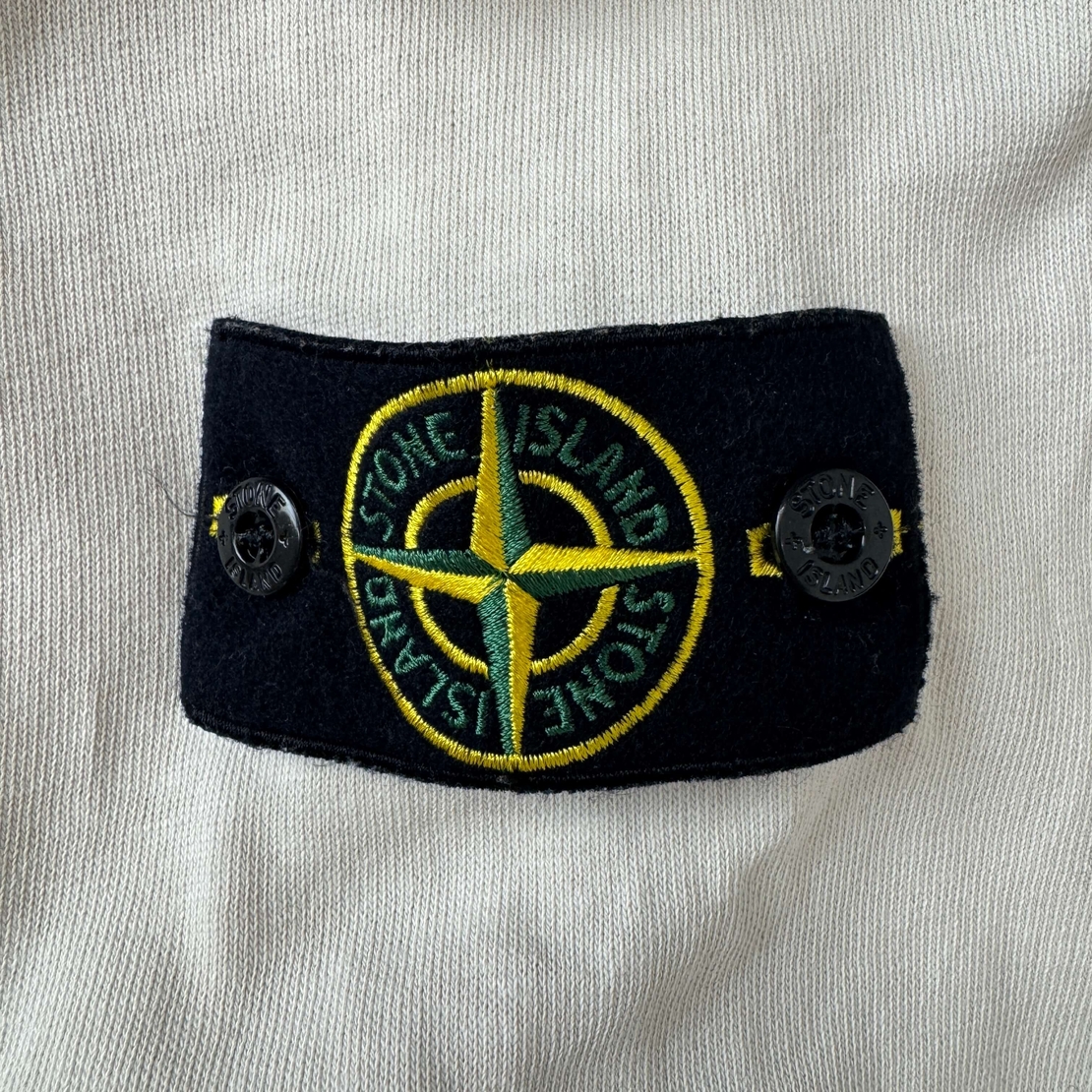 Stone Island Crew Neck Badge Logo Sweatshirt (M)