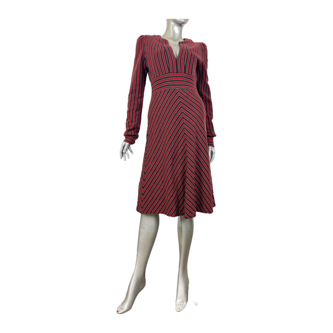 Vintage Diane von Furstenberg вълнена рокля (8/M)