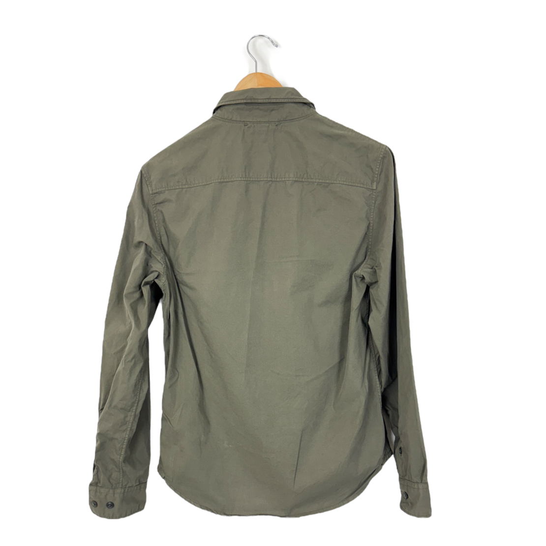 C.P. Company Gabardine Zip Up Lens Overshirt (S)