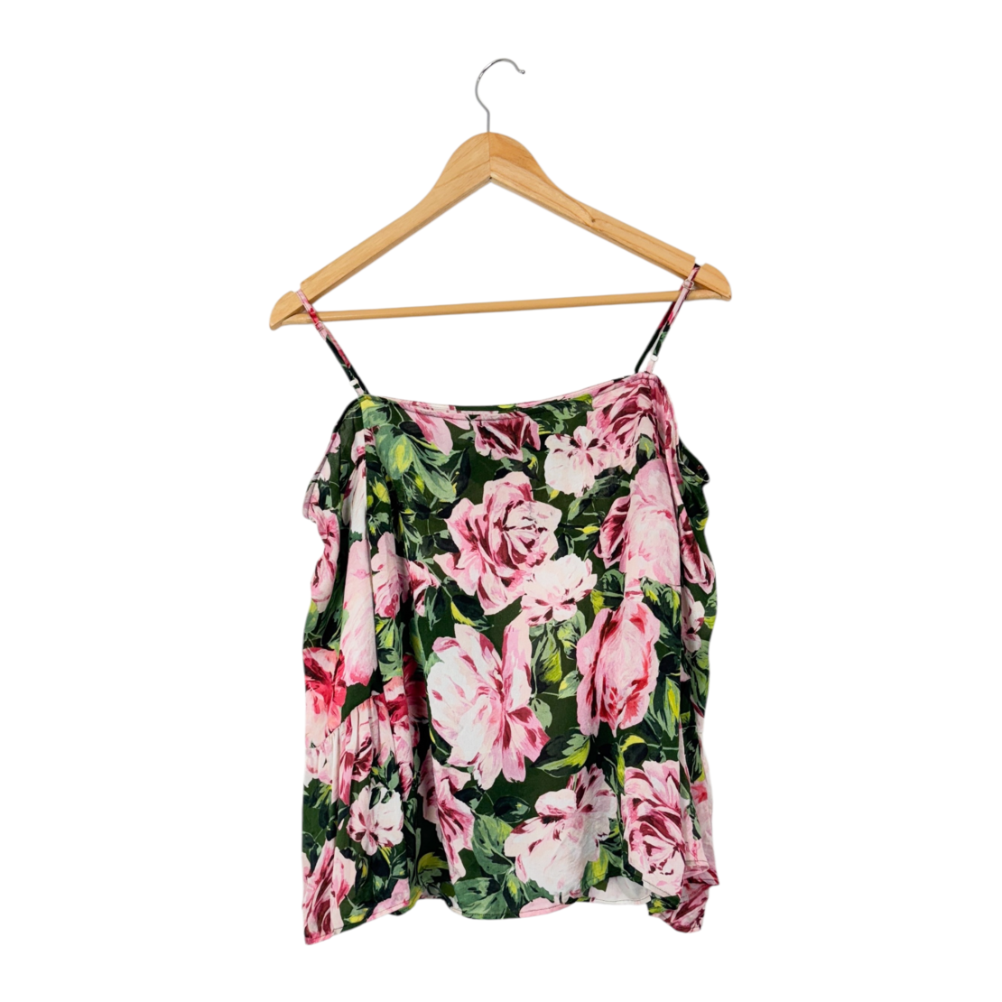 Hallhuber floral копринена принт блуза (38)