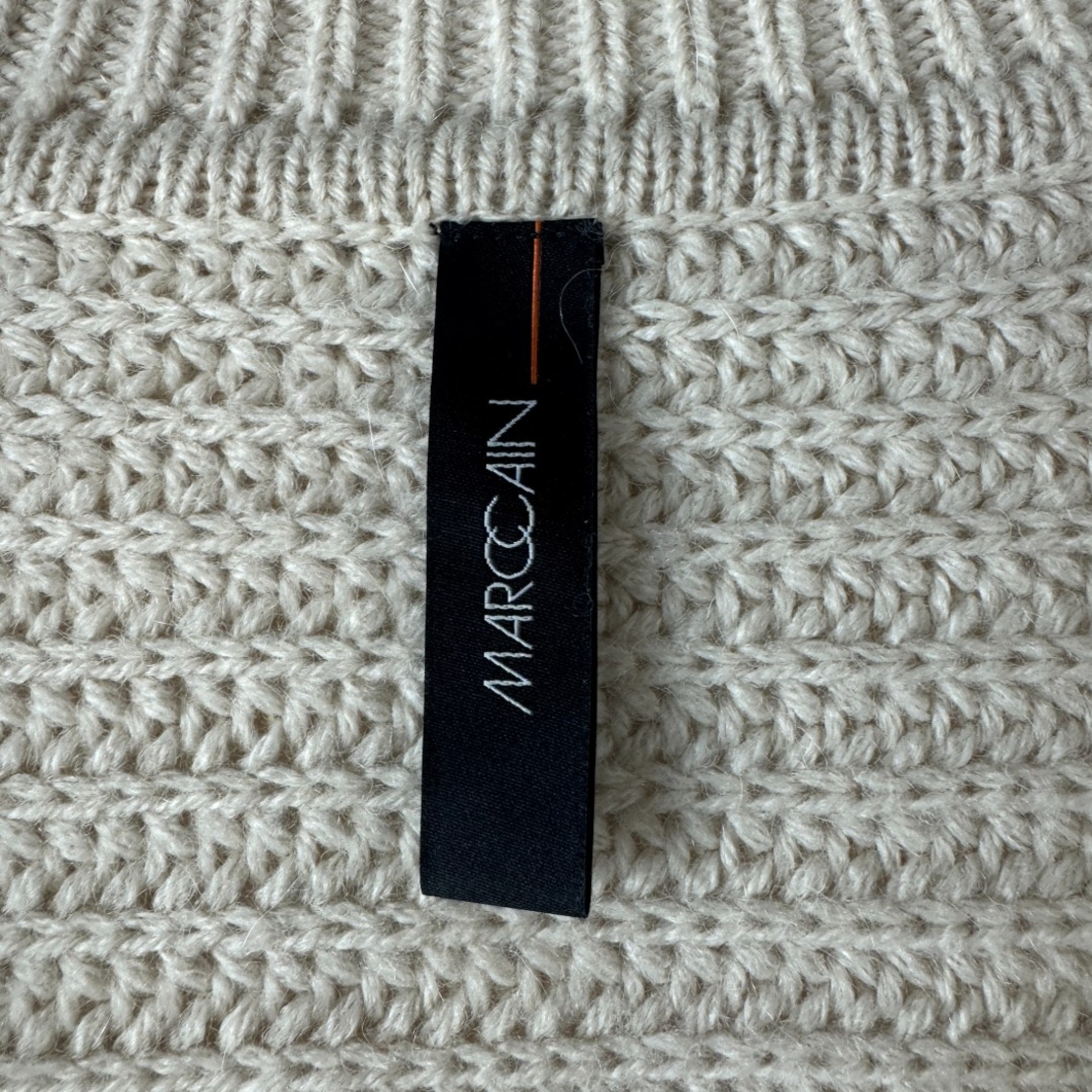 Marc Cain Плетена жилетка алпака и вълна (N3)