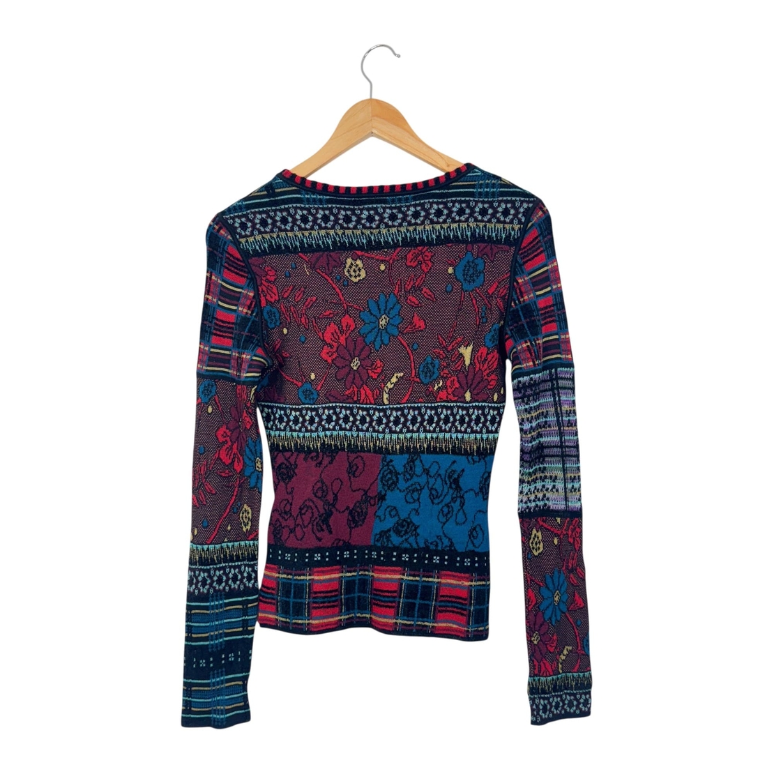Chacok floral wool blend sweater (1)