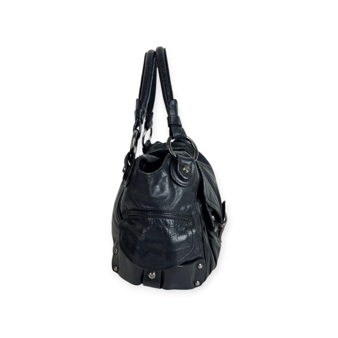Vintage Francesco Biasia Leather Handbag