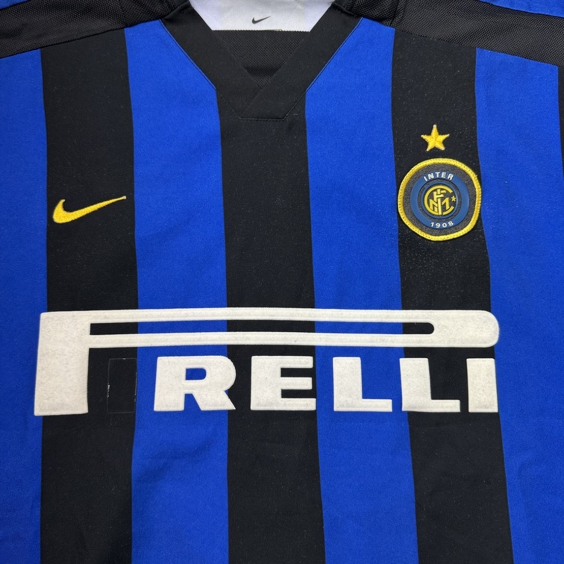 Vintage Nike Inter 2002/2003 Home футболна тениска (M)