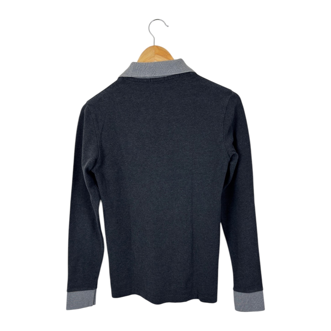 Moncler women chest logo-patch detail polo shirt (S)