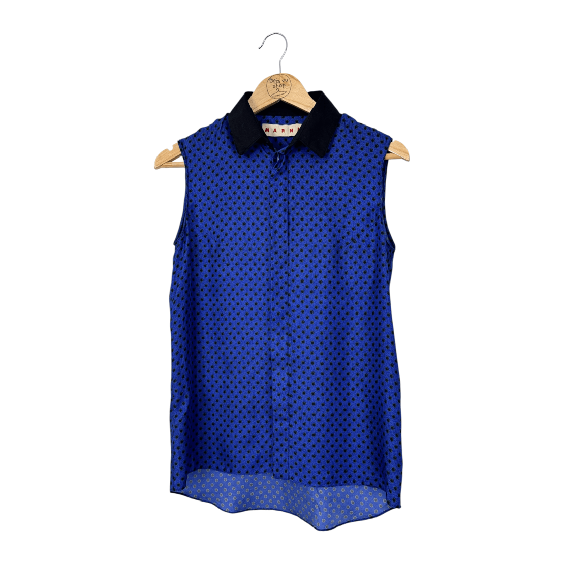 Marni Polka Dot Silk Shirt (S)