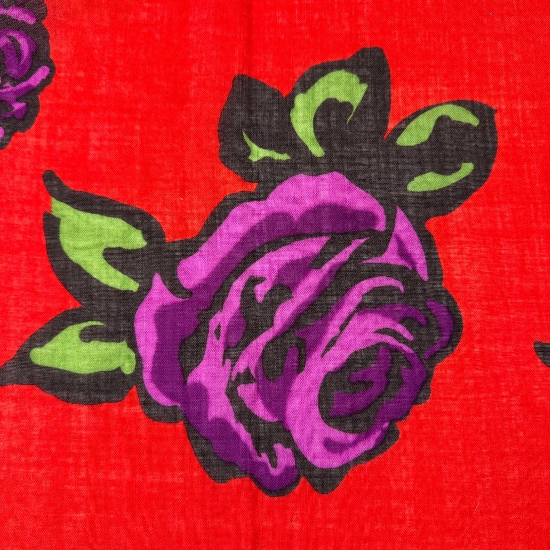 Allea wool print scarf