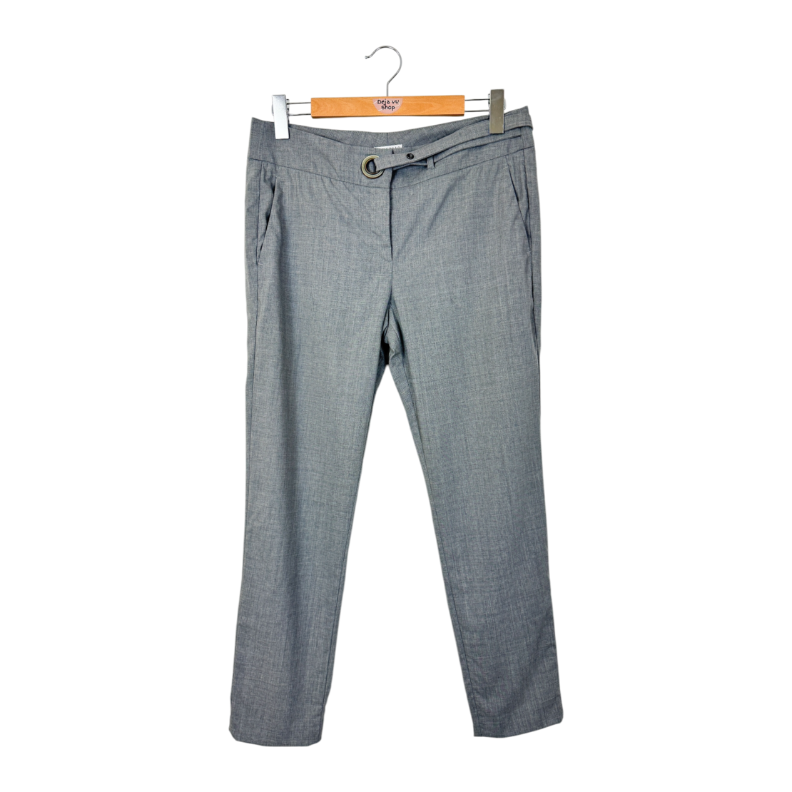 Brunello Cucinelli Gray Wool Pants (38)