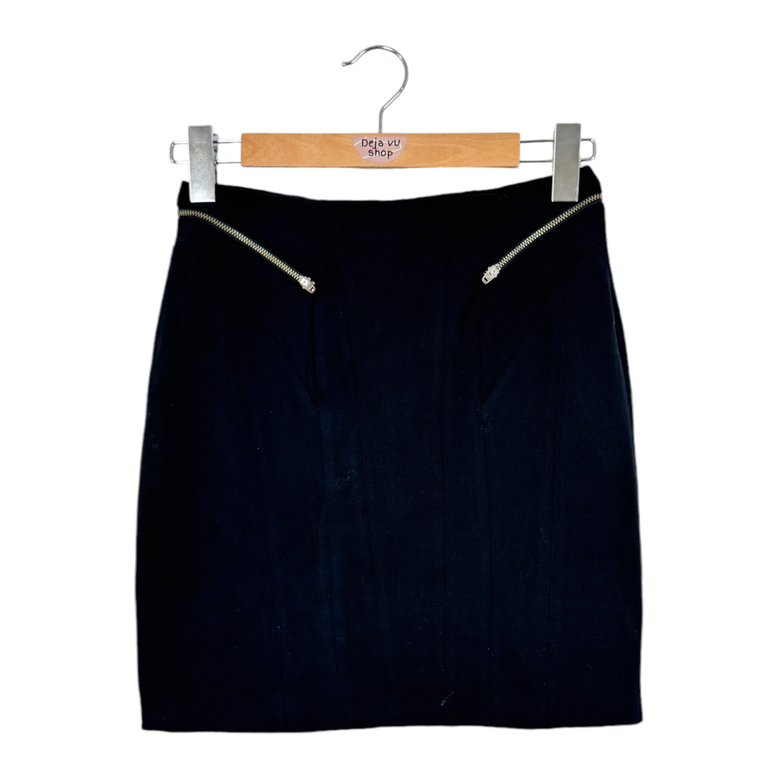 Helmut Lang вълнена мини пола (0/XS)
