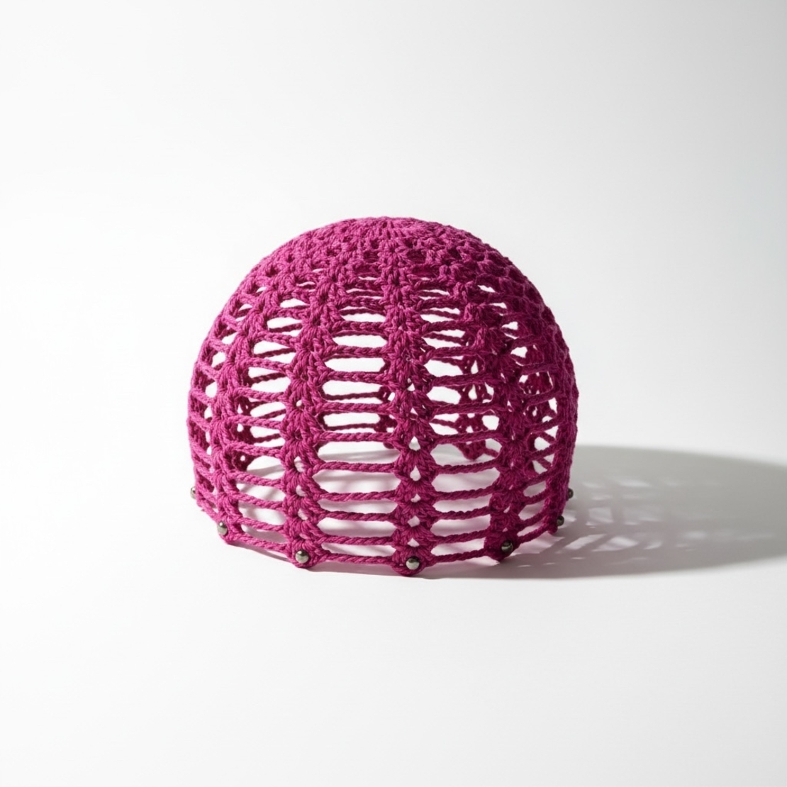 Handmade ръчно плетена шапка (S/M)