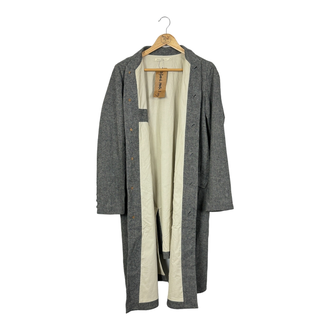 Aleksandr Manamis Mandarin Collar Coat дамско палто (1)