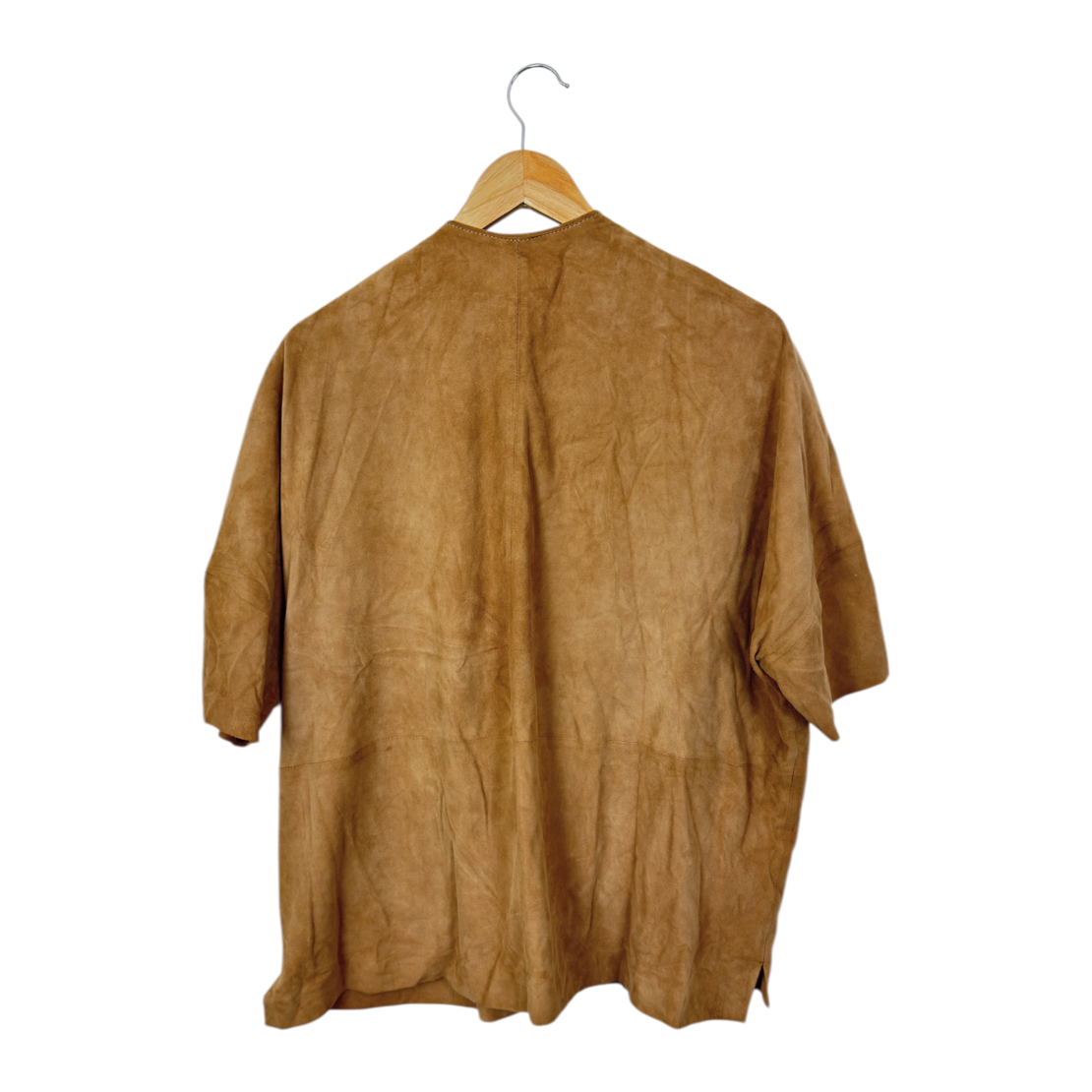 Massimo Dutti Women's Goatskin Vest (M)