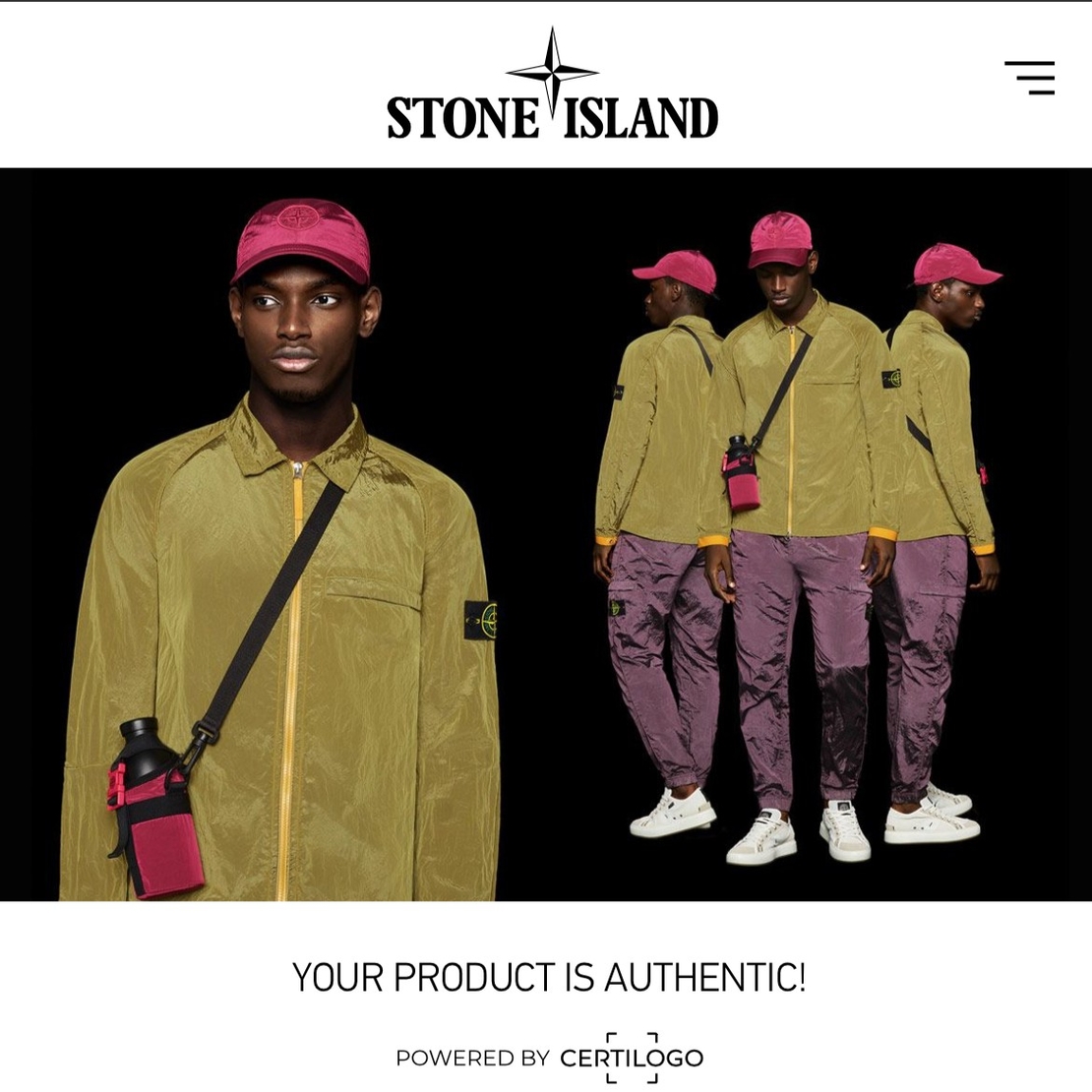 Stone Island Crew Neck Badge Logo Sweatshirt (M)