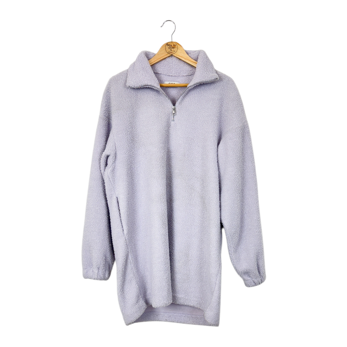 COS Teddy tunic dress (S)