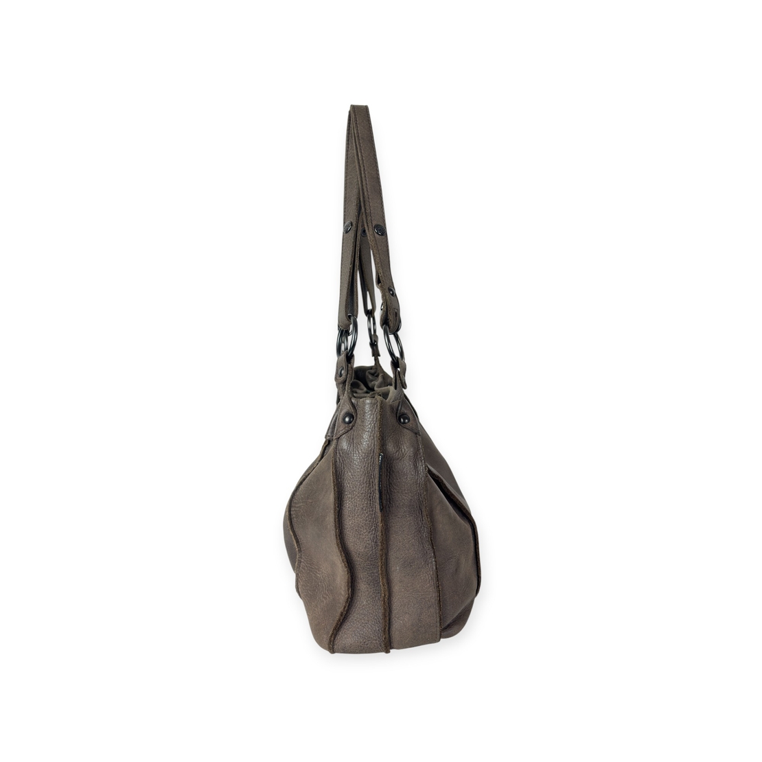 Fred De La Bretoniere Leather Shoulder Bag