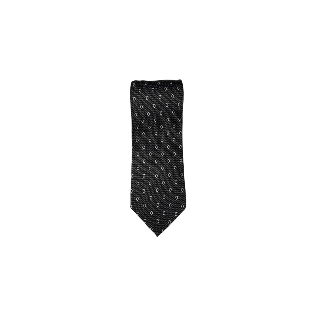 Vintage Giorgio Armani Monogram копринена вратовръзка 56''