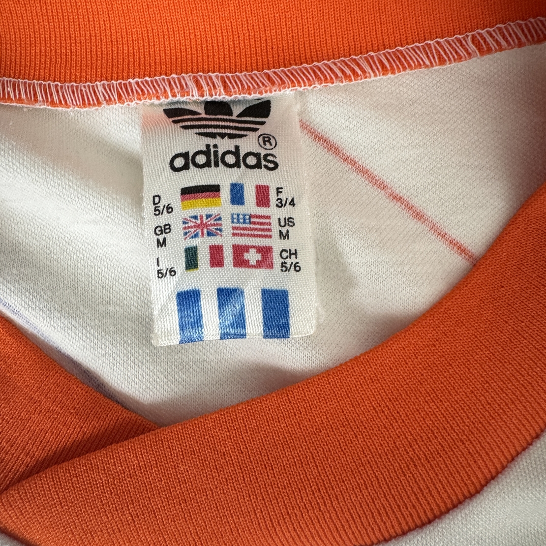 Футболна фланелка  80s Adidas Retro Football Shirt