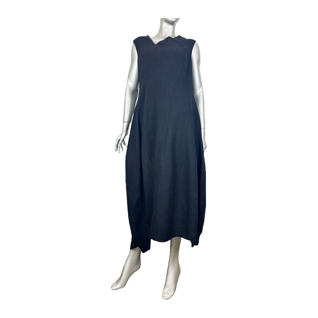 Ivan Grundahl Asymmetric Linen Dress (40)